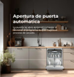 Lavavajillas libre instalación 60 cm - EVVO D5YX, 8 programas, 60 cm, Inox - Imagen 6