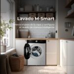 Lavadora secadora - EVVO M8/5, 5 kg + 5 kg, Blanco - Imagen 4