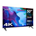 TV QLED 50" - SMART TECH 50QH02K 50" QLED UHD 4K Smart TV Whale OS, QLED 4K, Quad core ARM Cortex-A55 1.9GHz, Smart TV, DVB-T2 (H.265), Negro - Imagen 7
