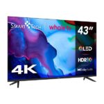 TV QLED 43" - SMART TECH 43QH02V 43" QLED UHD 4K Smart TV Whale OS, QLED 4K, Quad core ARM Cortex-A55 1.9GHz, Smart TV, DVB-T2 (H.265), Negro - Imagen 7