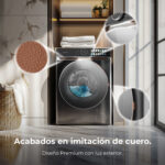 Lavadora carga frontal - CECOTEC Bolero DressCode 10980 Direct Drive Steel A, 10 kg, Multicolor - Imagen 6