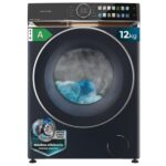 Lavadora carga frontal - CECOTEC Bolero DressCode 12980 Direct Drive Blue A, 12 kg, Multicolor
