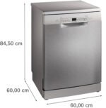 Lavavajillas integrable 60 cm - BOSCH SMS2HTI06E, 13 servicios, 5 programas, 60 cm, Acero inoxidable - Imagen 4