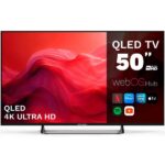 TV LED 50" - GRUNKEL LED-5025QLEDW, HDR 4K, Black