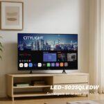 TV LED 50" - GRUNKEL LED-5025QLEDW, HDR 4K, Black - Imagen 2