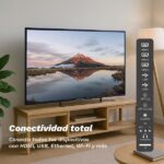 TV LED 50" - GRUNKEL LED-5025QLEDW, HDR 4K, Black - Imagen 4
