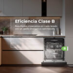 Lavavajillas integrable 60 cm - EVVO Di.4, 8 programas, 600 mm, Inox - Imagen 2