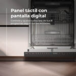 Lavavajillas integrable 60 cm - EVVO Di.4, 8 programas, 600 mm, Inox - Imagen 4