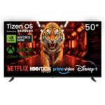 TV DLED 50" - KIANO Elegance 50 Tizen, UHD 4K, ARM CA53 Quad-corex, Smart TV, DVB-T2 (H.265), negro