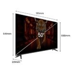 TV DLED 50" - KIANO Elegance 50 Tizen, UHD 4K, ARM CA53 Quad-corex, Smart TV, DVB-T2 (H.265), negro - Imagen 8