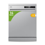 Lavavajillas libre instalación 60 cm - WONDER WJ13602EDX, 6 programas, 59,8 cm, Inox