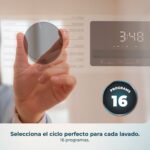 Lavadora carga frontal - CECOTEC Bolero DressCode 7450 Inverter Steel, 7 kg, Multicolor - Imagen 6