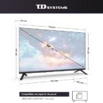 TV LED 32" - TD SYSTEMS M32C22TIZEN Tizen 8.0 by Samsung, HD, Arm Cortex A53x4, Smart TV, DVB-T2 (H.265), Negro - Imagen 9