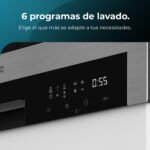 Lavavajillas libre instalación 60 cm - CECOTEC Bolero Aguazero 6110, 13 servicios, 6 programas, 60 cm, Blanco - Imagen 3