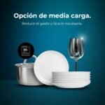 Lavavajillas libre instalación 60 cm - CECOTEC Bolero Aguazero 6110, 13 servicios, 6 programas, 60 cm, Blanco - Imagen 5
