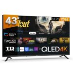 TV QLED 43" - TD SYSTEMS PRIME43QC22TIZEN Tizen 8.0 by Samsung, UHD 4K, Arm Cortex A53x4, Smart TV, DVB-T2 (H.265), Negro