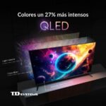 TV QLED 40" - TD SYSTEMS PRIME40QC22TIZEN Tizen 8.0 by Samsung, Full-HD, Arm Cortex A53x4, Smart TV, DVB-T2 (H.265), Negro - Imagen 2