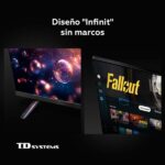 TV QLED 32" - TD SYSTEMS PRIME32QC22TIZEN Tizen 8.0 by Samsung, HD, Arm Cortex A53x4, Smart TV, DVB-T2 (H.265), Negro - Imagen 6