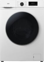 Lavadora de carga frontal - VOK EVW-10BAWL2412, 10 kg, 1200 rpm, 14 programas, Blanco