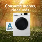 Lavadora de carga frontal - VOK EVW-10BAWL2412, 10 kg, 1200 rpm, 14 programas, Blanco - Imagen 3