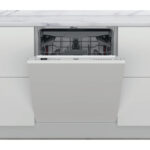 Lavavajillas integrable - Whirlpool WIC 3C34 PFE S, 14 cubiertos, 8 Programas, 60 cm, PowerClean Pro, Tecnología 6TH SENSE, Sin panelar - Imagen 2