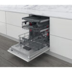 Lavavajillas integrable - Whirlpool WIC 3C34 PFE S, 14 cubiertos, 8 Programas, 60 cm, PowerClean Pro, Tecnología 6TH SENSE, Sin panelar - Imagen 3