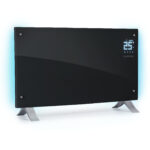 Calefactor convector - KLARSTEIN Bornholm Curved Ambient, 2000 W, Negro - Imagen 2