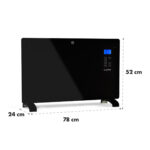 Convector - KLARSTEIN Norderney, 2000 W, Negro - Imagen 7