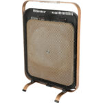 Radiador por infrarrojos - KLARSTEIN HeatPal Marble Blackline, 1300 W, Negro / Oro Antiguo Metálico - Imagen 6