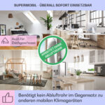 Climatizador - Skyscraper Ice KLARSTEIN, Gris - Imagen 5