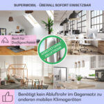 Climatizador - Polar Tower Smart KLARSTEIN, Negro - Imagen 5