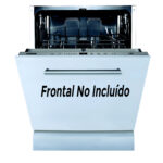 Lavavajillas integrable 45 cm - EDESA EDB4610I, 10 servicios, 5 programas, 44,8 cm - Imagen 2