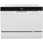 Lavavajillas compacto - VOX LCT8F Sobre encimera, 6 servicios, silencioso, 6 servicios, 5 programas, 550 mm, Blanco