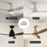 Ventilador de Techo - MELLERWARE Brizy! Bright, 45 W, 6 velocidades, Madera Clara - Imagen 5