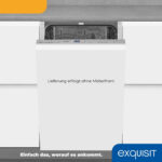 Lavavajillas integrable 45 cm - EXQUISIT EGSP2109-E-030E, 9 servicios, 6 programas, 448 mm, entrega gratuita a domicilio - Imagen 6