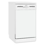 Lavavajillas libre instalación 45 cm - EXQUISIT GSP9109 Blanco, 9 servicios, 6 programas, 448 mm, Blanco, 45 cm, programa 30 min, Entrega en Domicilio