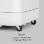 Aire acondicionado portátil - KLARSTEIN Iceblock, 12000 fg/h, 3 velocidades, 59 m², 65 dB(A), Blanco - Imagen 9