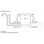Lavavajillas libre instalación 60 cm - BOSCH SMS2HKI00E, 12 servicios, 6 programas, 600 mm, Inox - Imagen 7