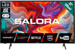 TV LED 32" - SALORA SMART32TV, HD-ready, Smart TV, DVB-T2 (H.265), Negro - Imagen 12