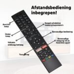 TV LED 32" - SALORA SMART32TV, HD-ready, Smart TV, DVB-T2 (H.265), Negro - Imagen 4