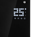 Calefactor convector - KLARSTEIN Bornholm Curved Smart, 2000 W, Negro - Imagen 6