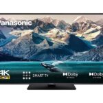 TV LED 55" - PANASONIC TX-55JXW604, HDR 4K, DVB-T2 (H.265), licenciado, Negro