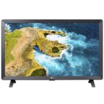 TV LED 23" - LG 24TQ520S-PZ, HD, Processor, DVB-T2 (H.265), Negro