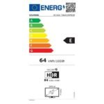 TV LED 55" - GRUNDIG 55 GGU 7960B, UHD 4K, 1, DVB-T2 (H.265), Negro - Imagen 2