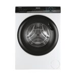 Lavadora carga frontal - HAIER 31019081, 10 kg, 1400 rpm, 15 programas, Blanco