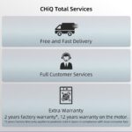 Lavadora carga frontal - CHIQ CW07123863AX, 7 kg, 1200 rpm, 16 programas, Azul oscuro - Imagen 2