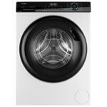 Lavadora carga frontal - Haier I-Pro Series 3 HW90-BP14939-S, 9kg, 1400rpm, Motor Inverter, Vapor, Antibacterias, Blanco