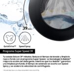 Lavadora carga frontal - Samsung WW11DG5B25AEEC, 11 kg, 1400 rpm, 14 programas, AI EcoBubble™, SmartThings™, Blanco - Imagen 7