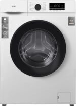 Lavadora de carga frontal - VOK EVW-6BAWL2410, 6 kg, 1000 rpm, 14 programas, Blanco