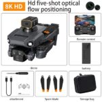 Drone - SYNTEK HD fotografía aérea quadcopter, 15 min, Negro - Imagen 2